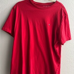 Tommy Hilfiger Red Short Sleeve Tee